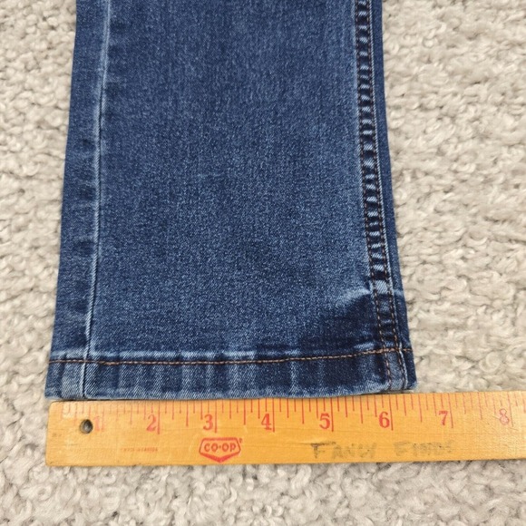 The Perfect Jean NYC Jeans Mens 28x32 (Fits 28x30.5) Blue Slim Stretch Denim - Picture 11 of 12